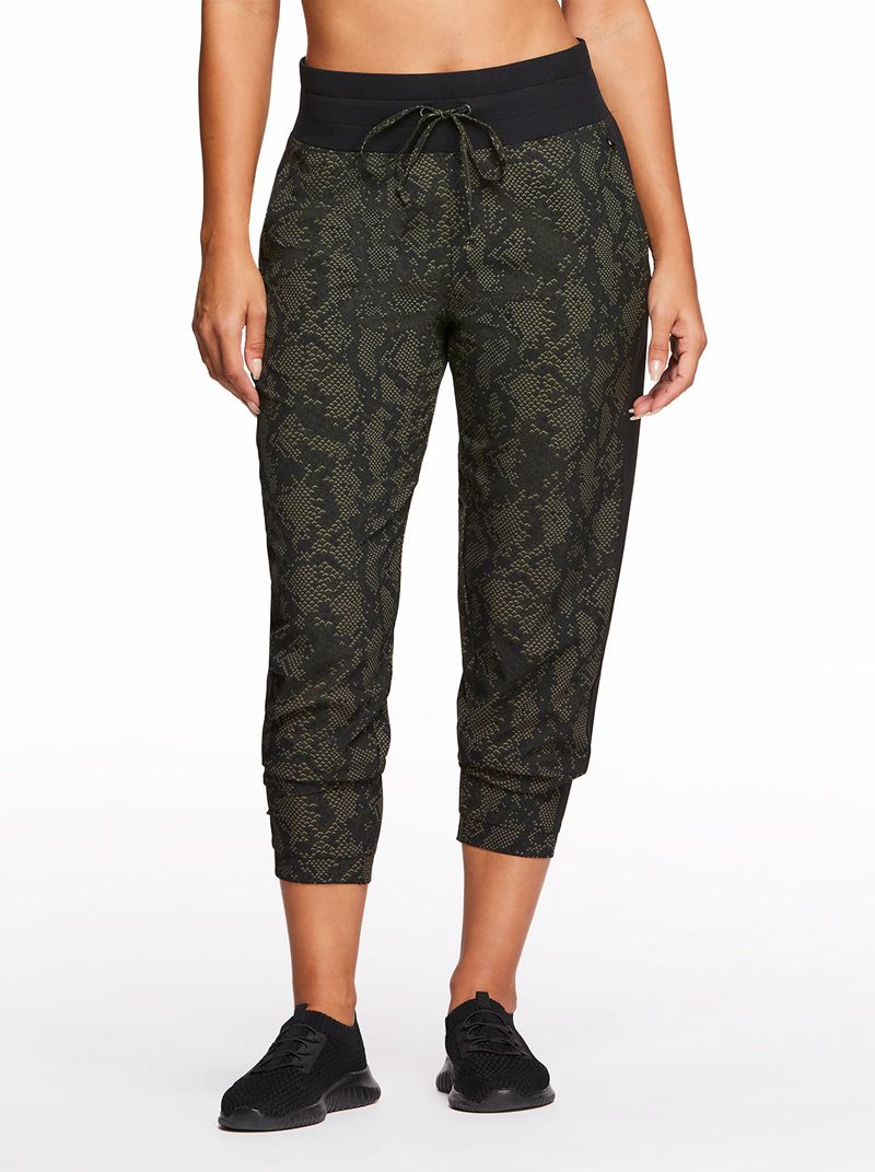 Calças Jessica Simpson Ella Woven Jogger Feminino Serpentine | 56870VOMA