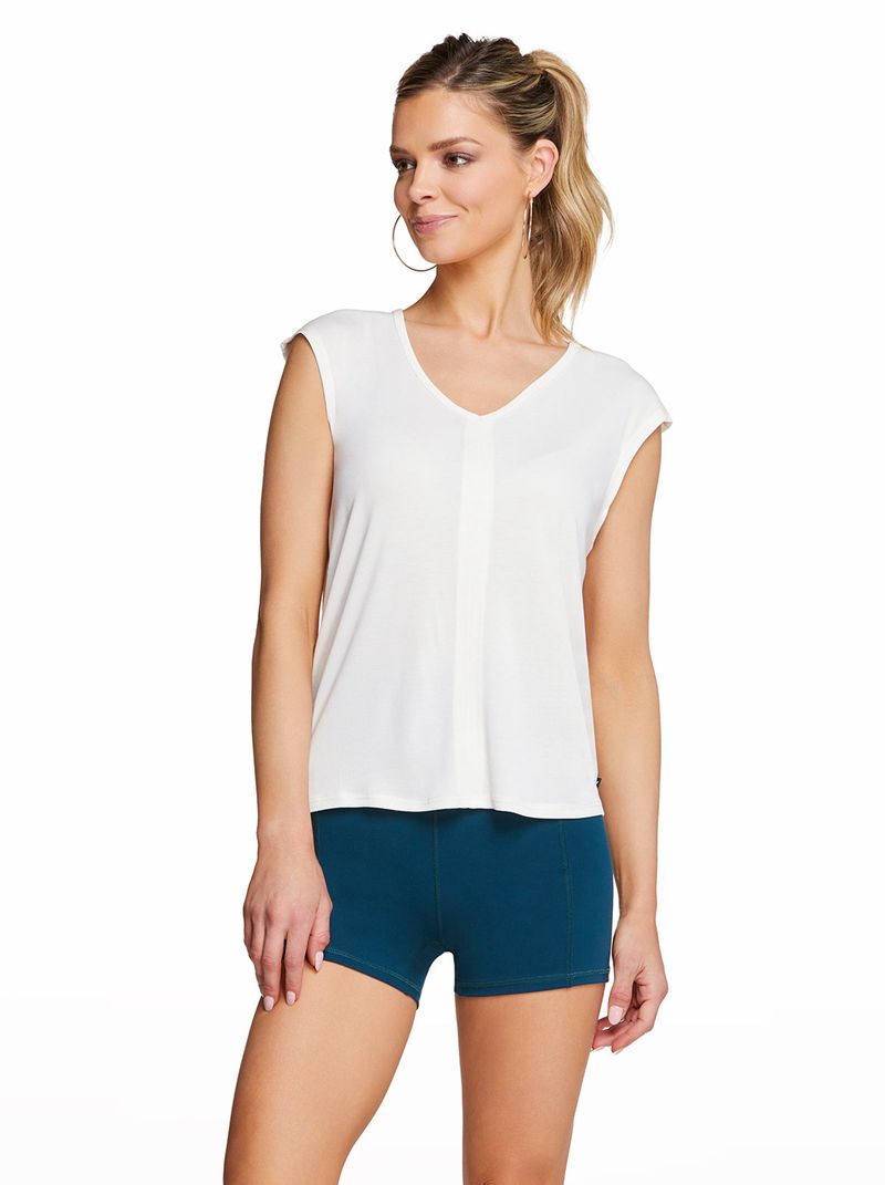 Camiseta Jessica Simpson Hattie Feminino Branco | 19835XOAW