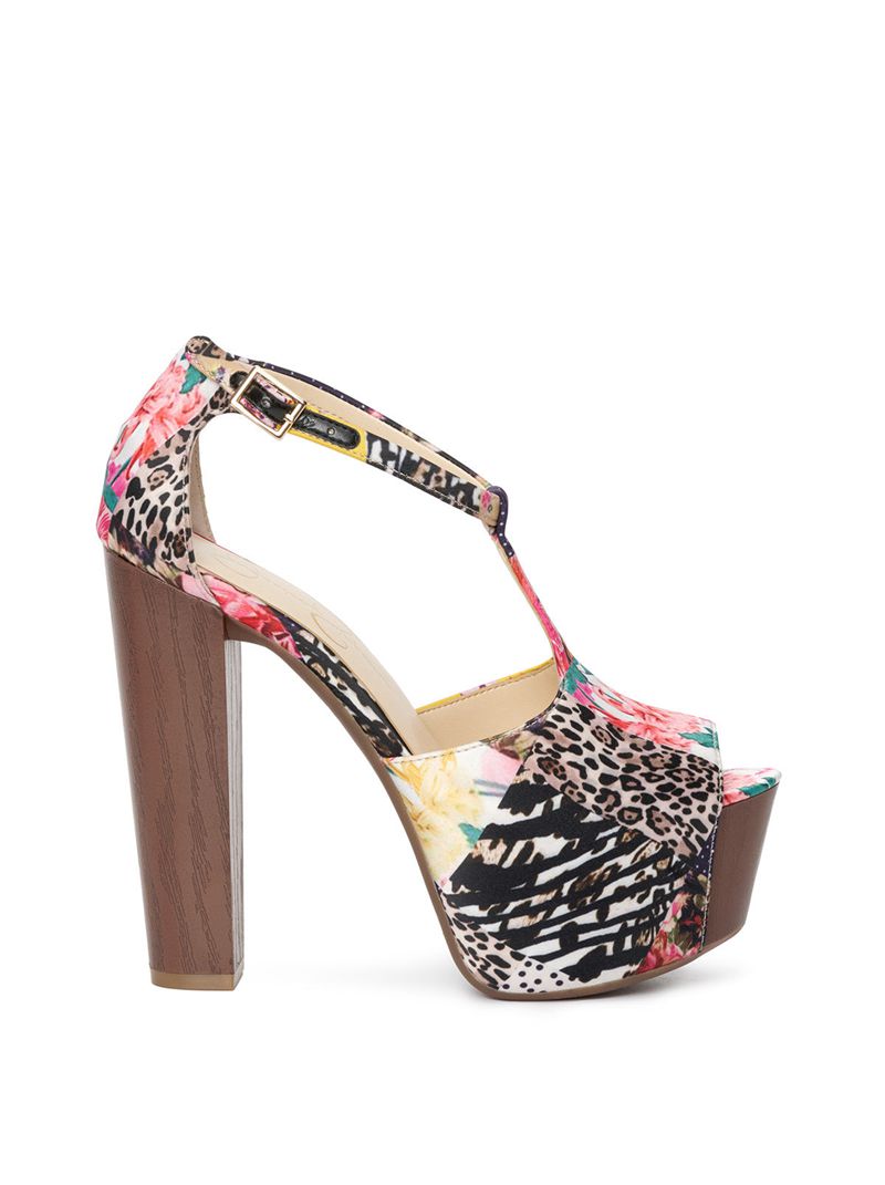 Sandalias Jessica Simpson Dany T-Alças Feminino Multicoloridas | 86475DJYH