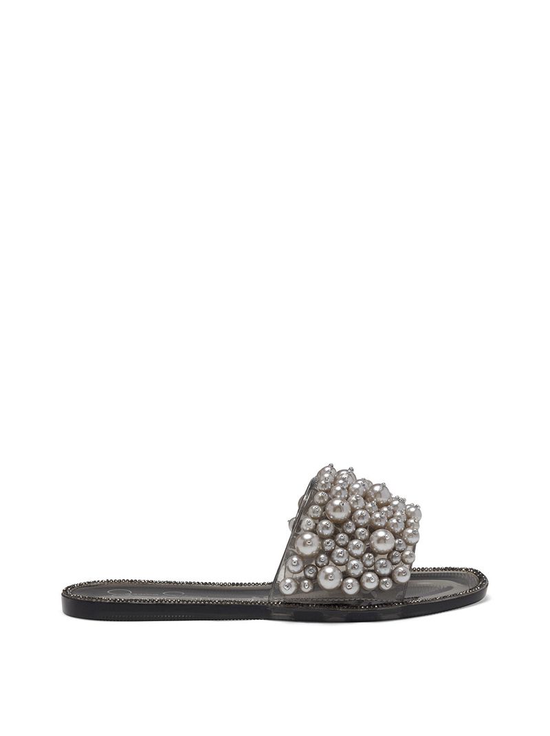 Sandalias Jessica Simpson Kassime Feminino Cinzentas | 52879ENLO