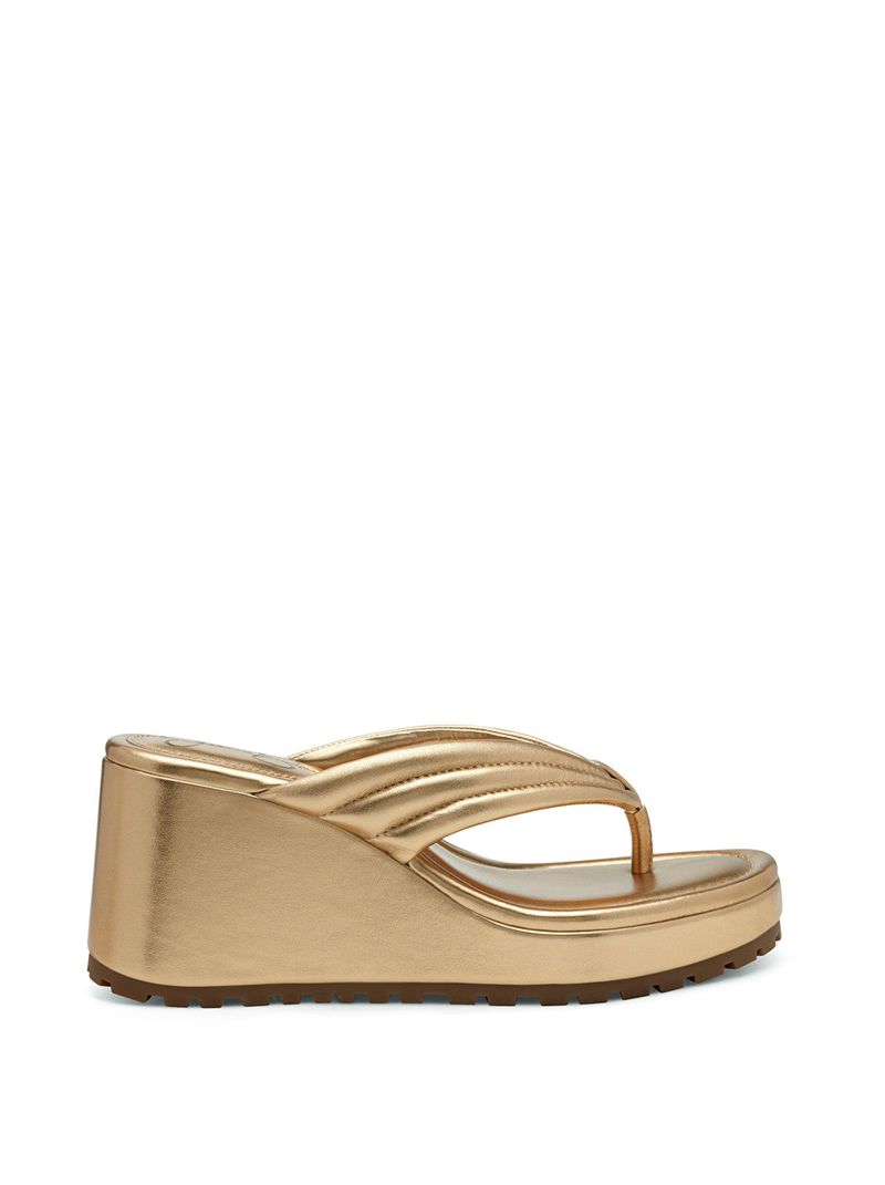 Sandalias Jessica Simpson Kemnie Feminino Luz Douradas | 96243DTRX