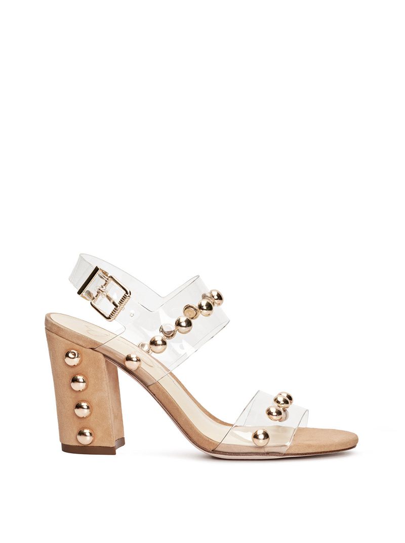 Sandalias Jessica Simpson Madrie Feminino Transparent | 09861WTAK