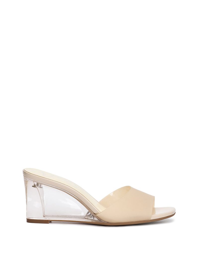 Sandalias Jessica Simpson Merlote Feminino Bege | 31298IXHD