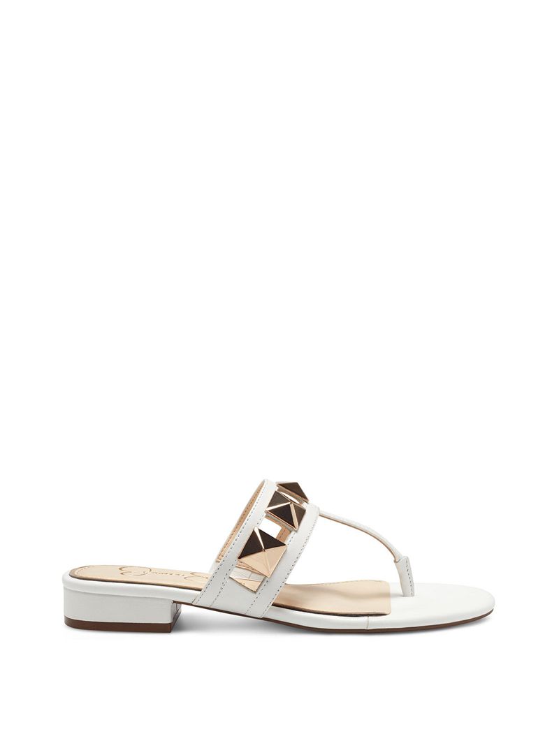 Sandalias Jessica Simpson Movena Thong Feminino Branco | 03218XIUC