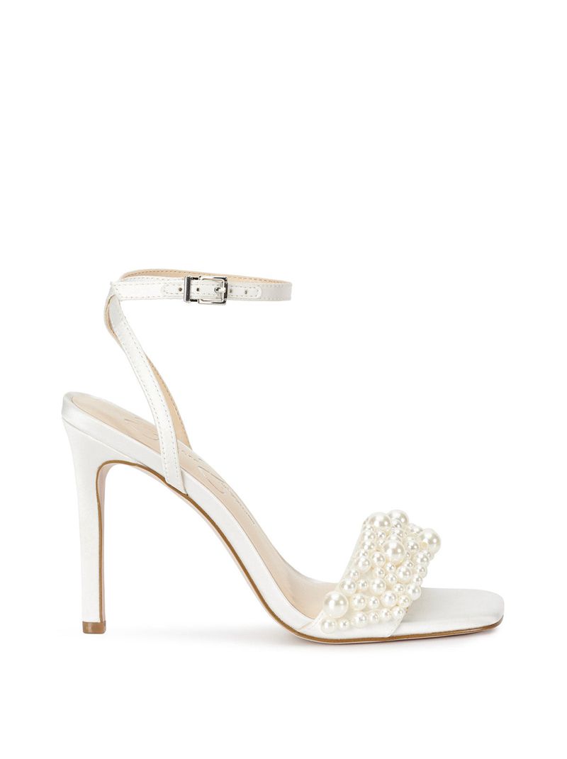 Sandalias Jessica Simpson Omilira Feminino Branco | 73904TBYP