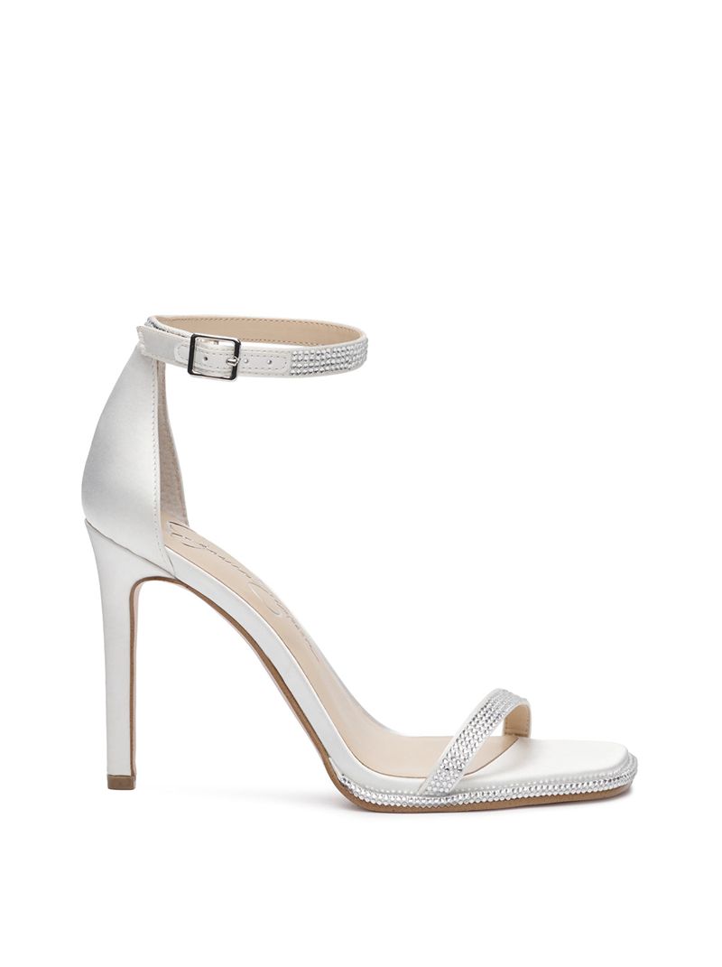 Sandalias Jessica Simpson Ostey Feminino Branco | 63897OWNR