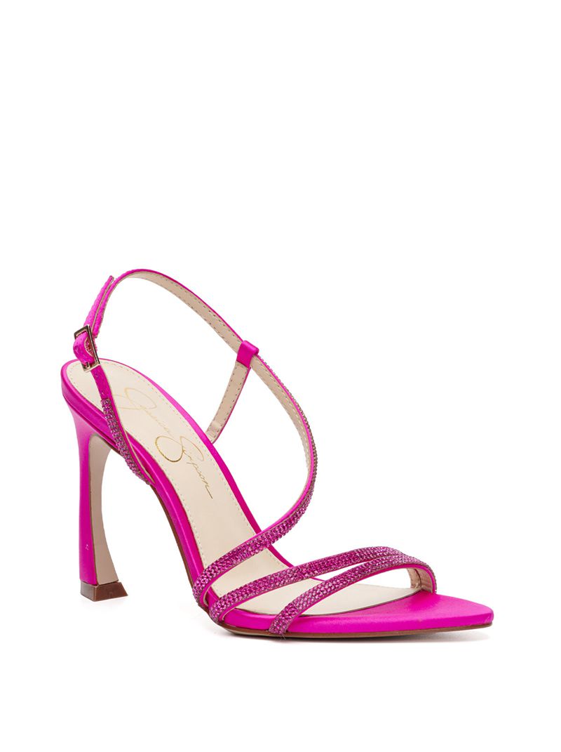 Sandalias Jessica Simpson Py Feminino Rosa | 58346AKQN