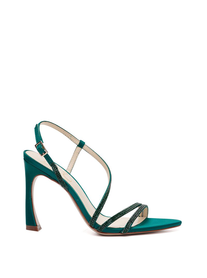 Sandalias Jessica Simpson Py Feminino Verdes | 82653SZLV