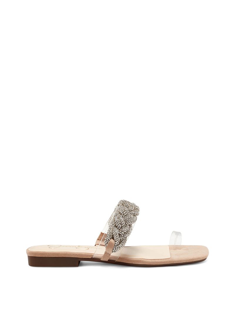 Sandalias Jessica Simpson Row Feminino Transparent | 35702WZSB