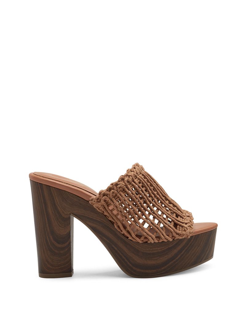 Sandalias Jessica Simpson Shelbie Feminino Bege | 60479HWIJ