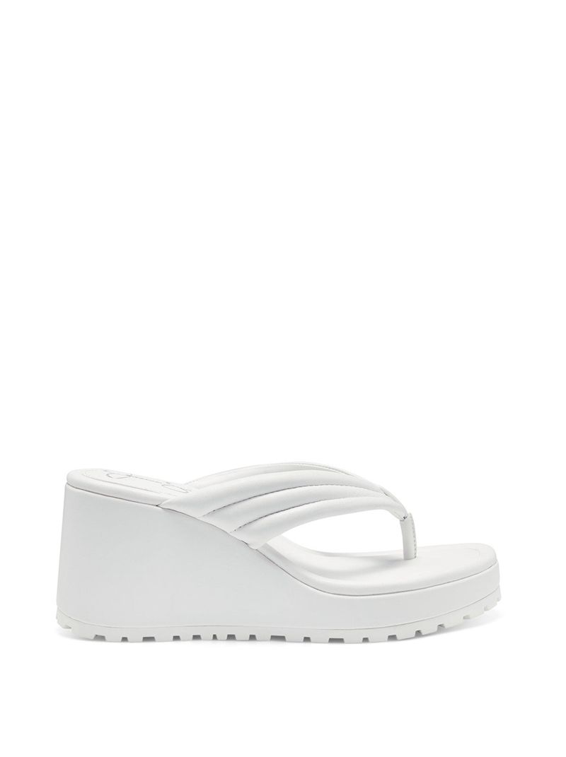 Sapatos Plataforma Jessica Simpson Kemnie Feminino Branco | 16874HYSC