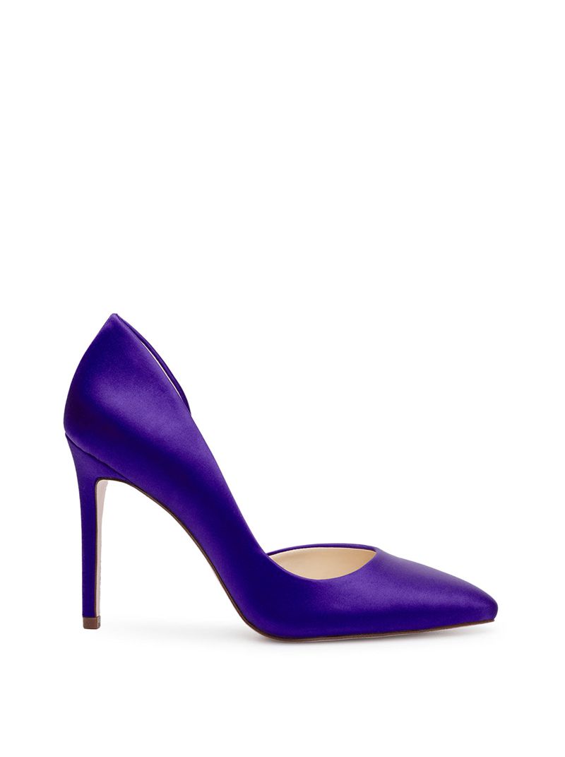 Scarpins Jessica Simpson Prizma D'Orsay Feminino Roxo | 35184QUET