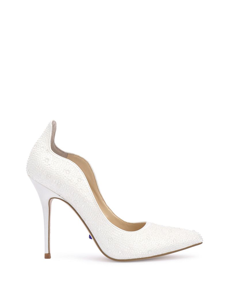 Scarpins Jessica Simpson Wayva Feminino Branco | 24815CTAE