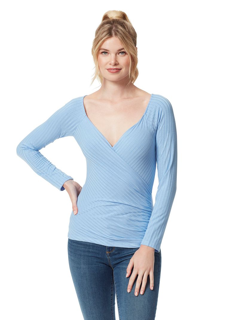 Tops Jessica Simpson Kiki Feminino Azuis | 28501NGQH