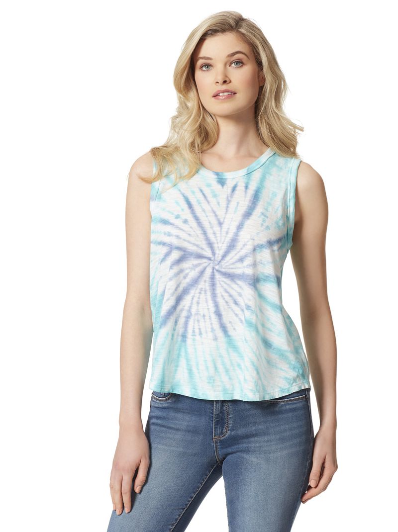 Tops Jessica Simpson Knox Feminino Azuis Verdes | 54703PALN