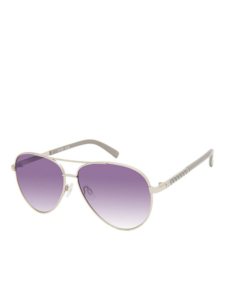 Óculos De Sol Jessica Simpson Timeless Metal Aviator Feminino Prateadas Cinzentas | 65740YOTM