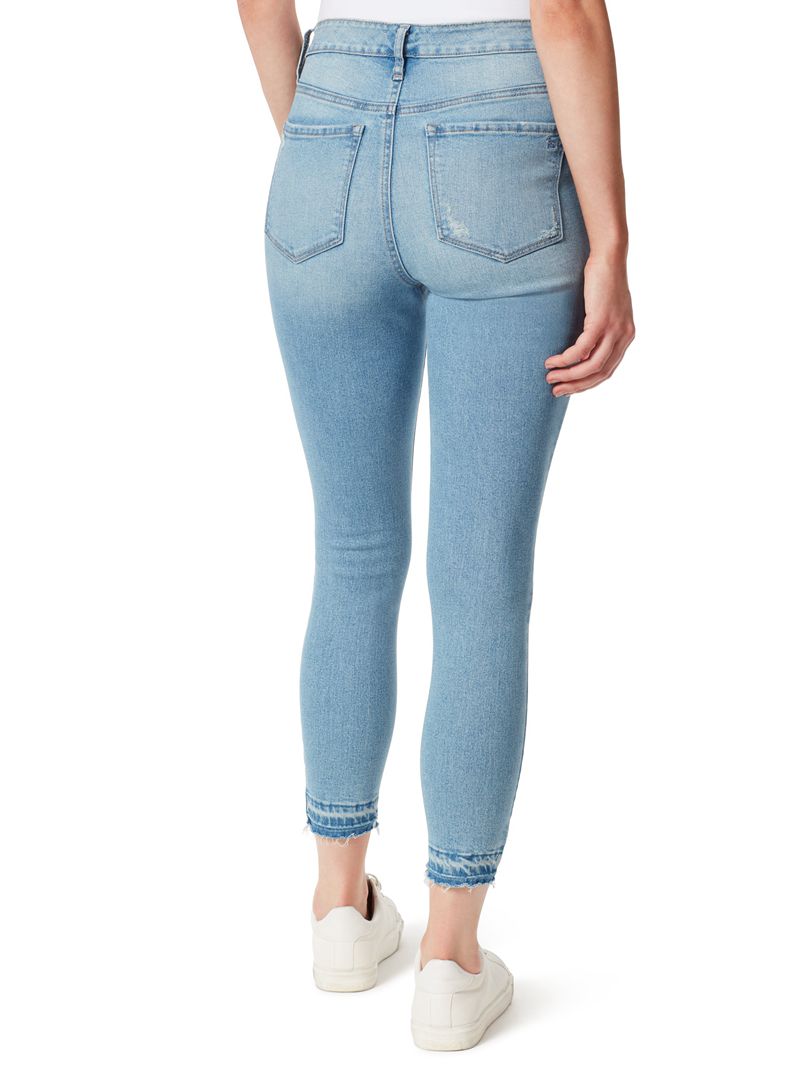 Calça Jeans Jessica Simpson Adored Ankle Sk Feminino Azuis | 21906DQEF