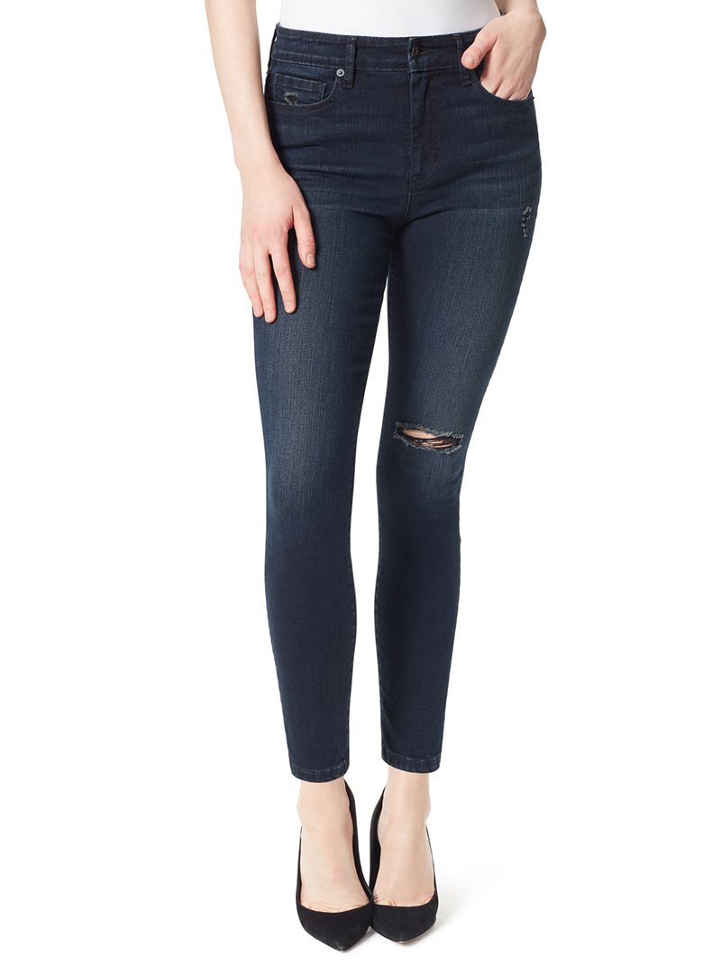 Calça Jeans Jessica Simpson Adored Ankle Sk Feminino Pretas | 63198OSZK