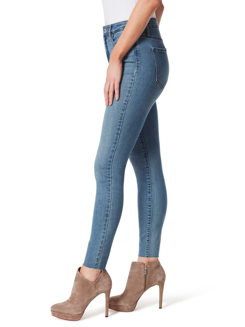 Calça Jeans Jessica Simpson Adored High Rise Sk Feminino Azuis | 24685SLGB