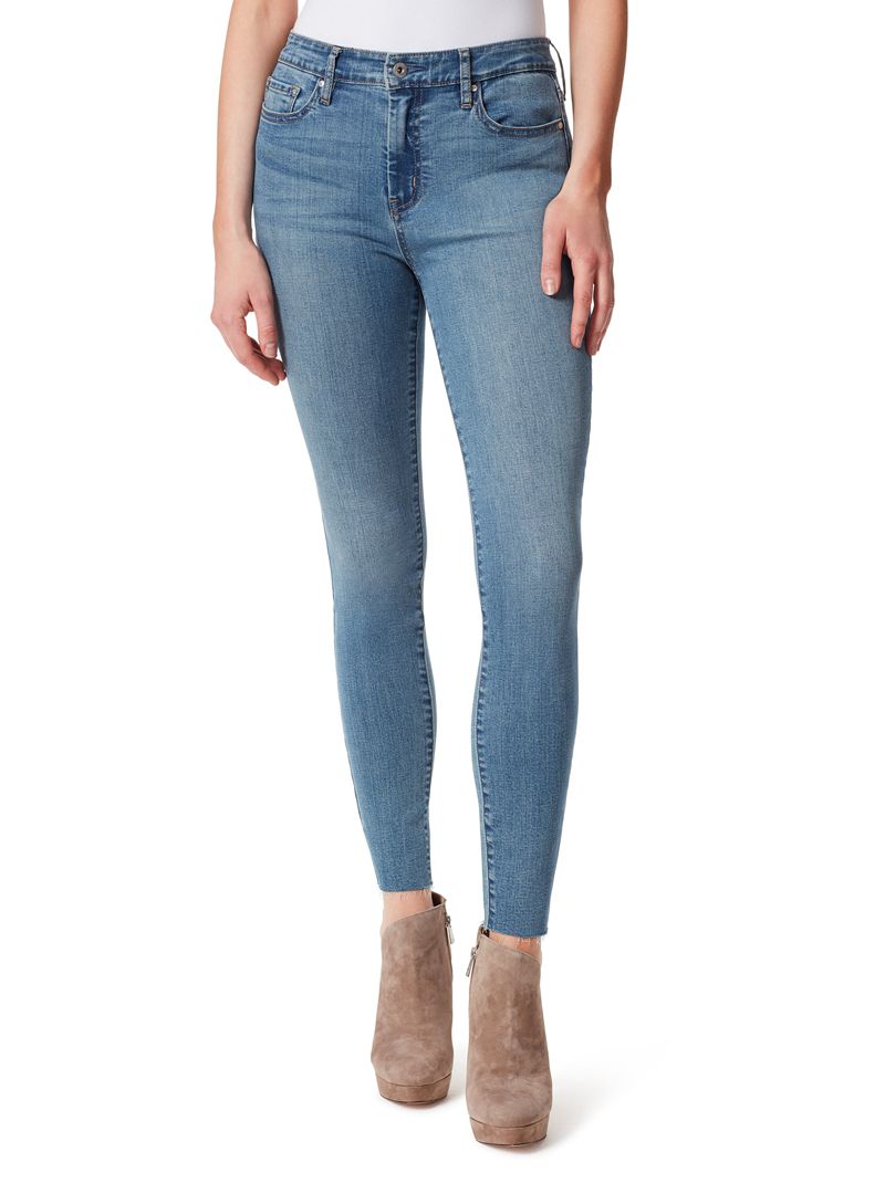 Calça Jeans Jessica Simpson Adored High Rise Sk Feminino Azuis | 24685SLGB