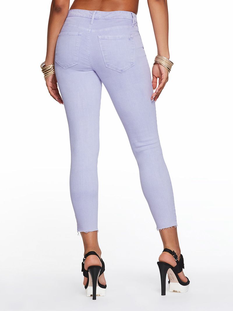 Calça Jeans Jessica Simpson Adored High Rise Ankle Sk Feminino Roxo | 51243HTCD