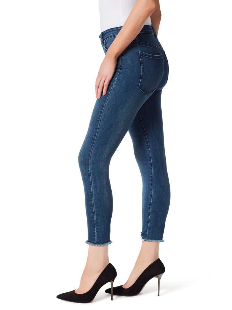 Calça Jeans Jessica Simpson Adored High Rise Sk Feminino Azuis | 58603JIUA