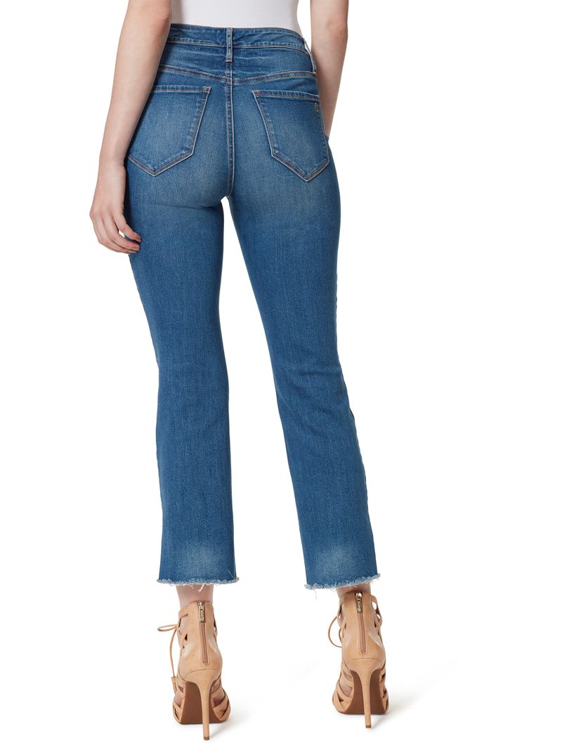 Calça Jeans Jessica Simpson Adored High Rise Kick Flare Feminino Azuis | 61397MFIX