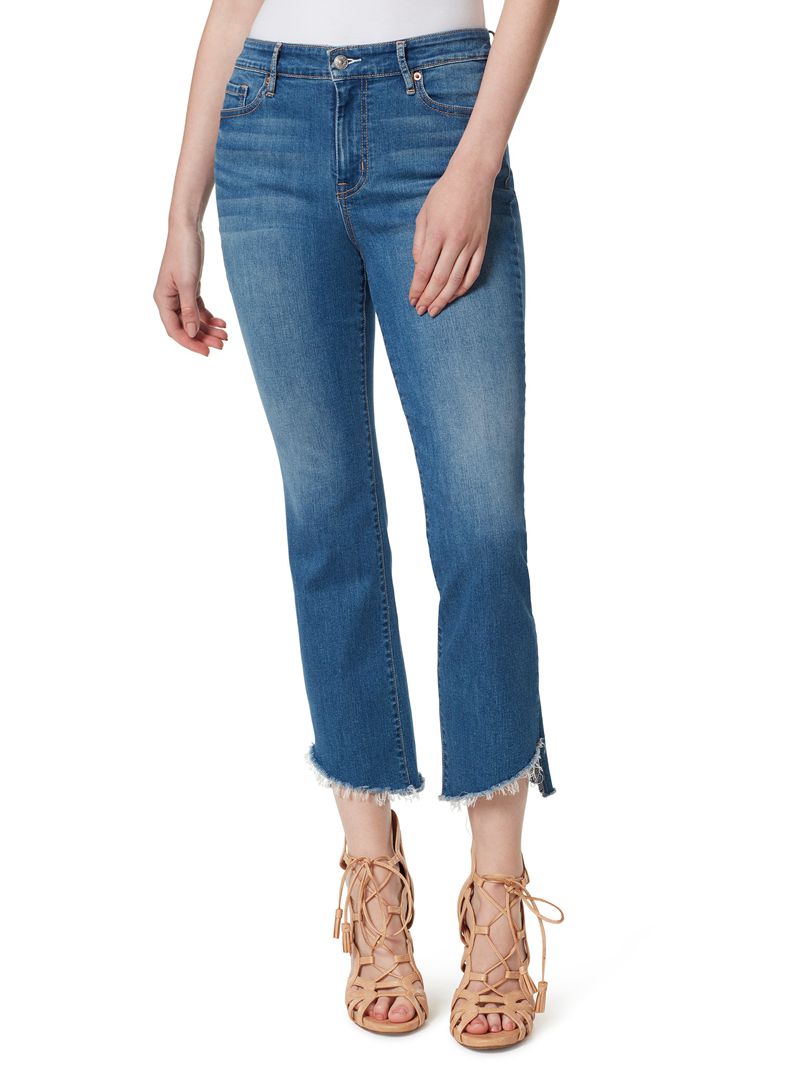 Calça Jeans Jessica Simpson Adored High Rise Kick Flare Feminino Azuis | 61397MFIX