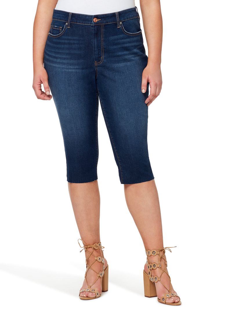 Calça Jeans Jessica Simpson Adored Slim Knicker Feminino Pretas | 32591RHCY