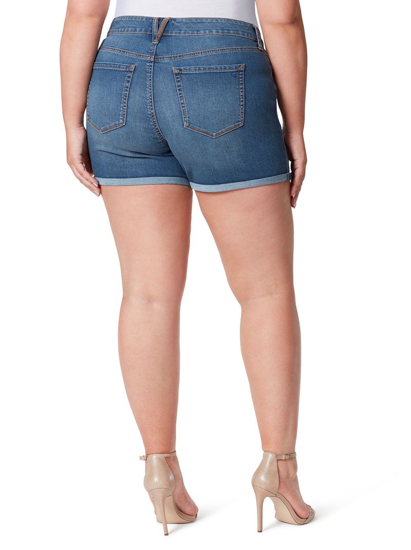 Calça Jeans Jessica Simpson Forever Feminino Azuis | 72541VBCD