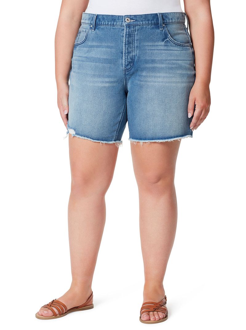 Calça Jeans Jessica Simpson Relaxed Feminino Azuis | 85714VTQC