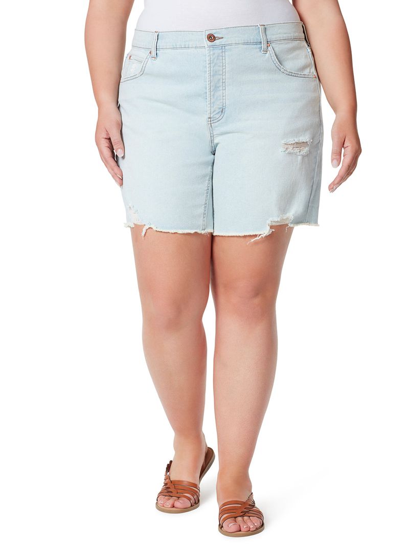 Calça Jeans Jessica Simpson Relaxed Feminino Azuis | 86103XSCI