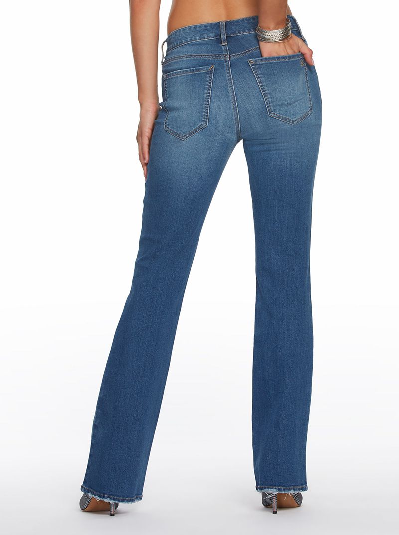 Calça Jeans Jessica Simpson Truly Yours Bootcut Feminino Azuis | 60942VTKQ