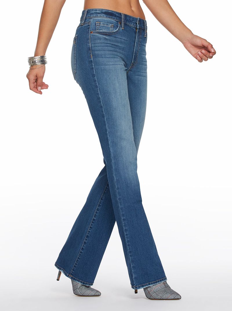 Calça Jeans Jessica Simpson Truly Yours Bootcut Feminino Azuis | 60942VTKQ