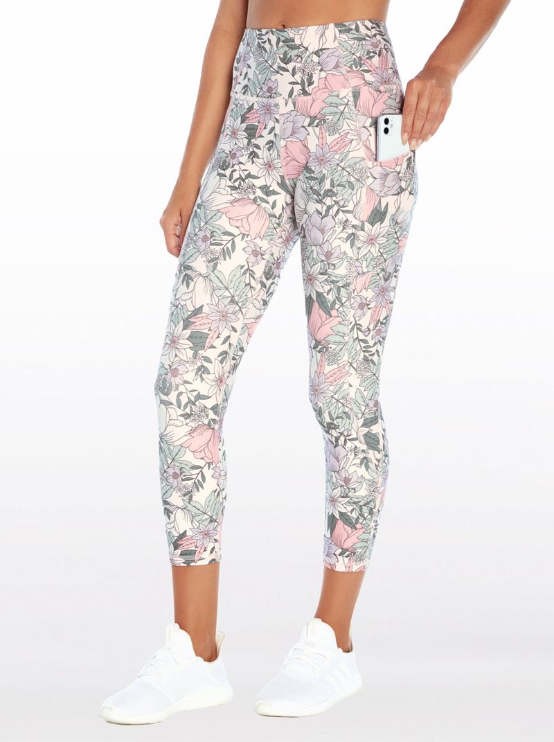 Calças Capri Jessica Simpson Tummy Control Feminino Branco | 39410QZFY