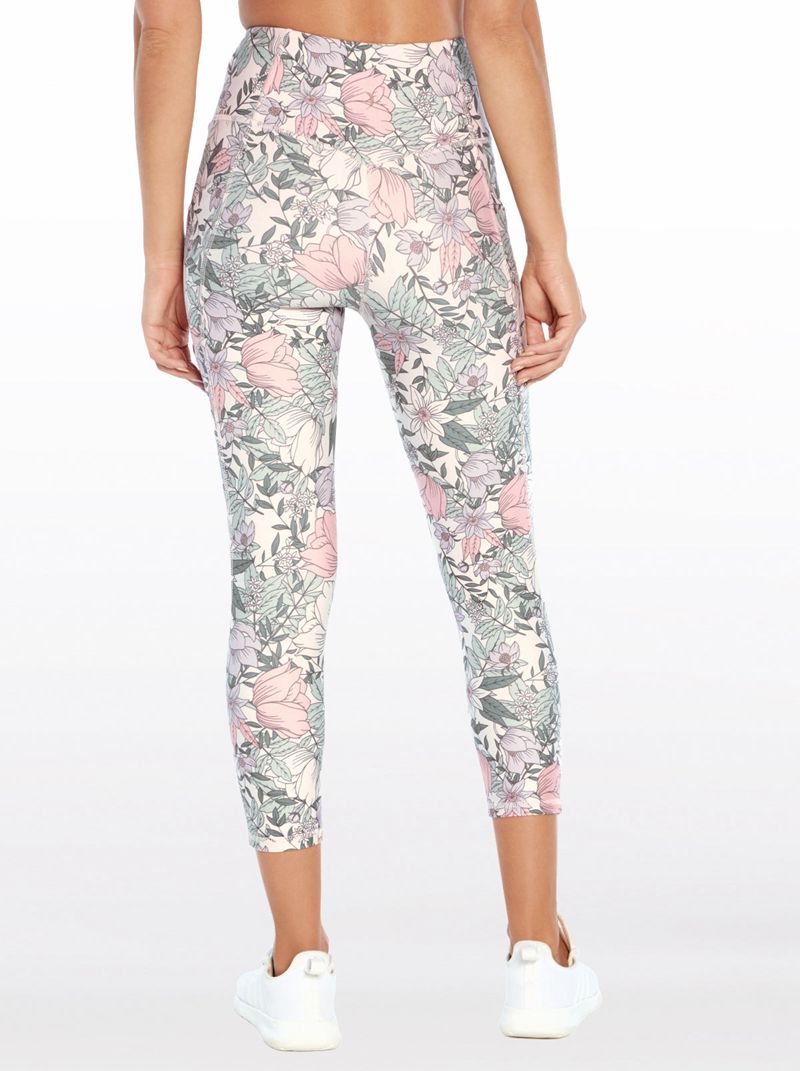 Calças Capri Jessica Simpson Tummy Control Feminino Branco | 39410QZFY