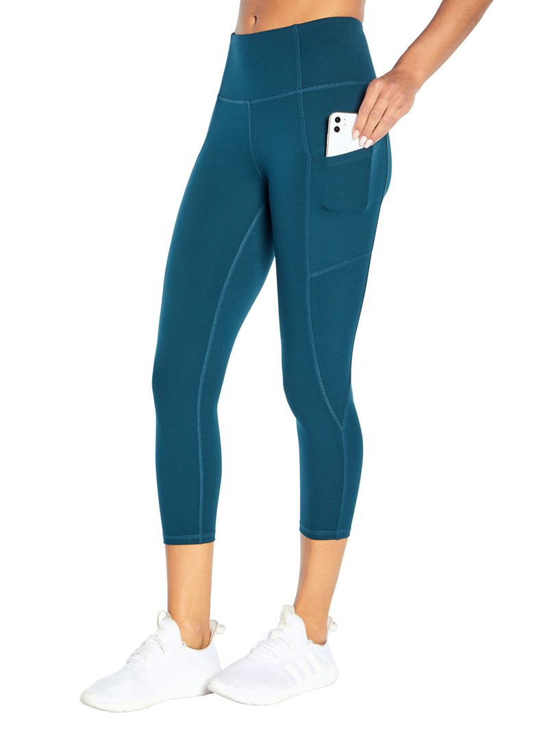 Calças Capri Jessica Simpson Tummy Control Feminino Azuis | 39517GRDS