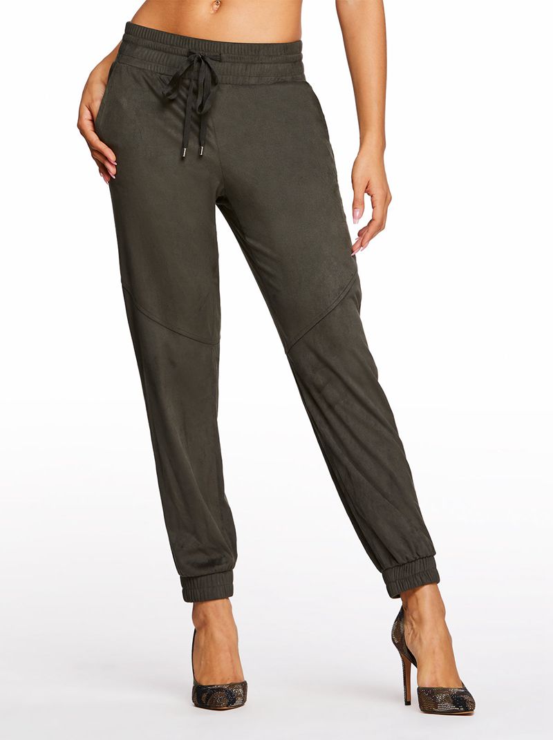 Calças Jessica Simpson Aida Soft Jogger Feminino Marrom | 32976HZQP