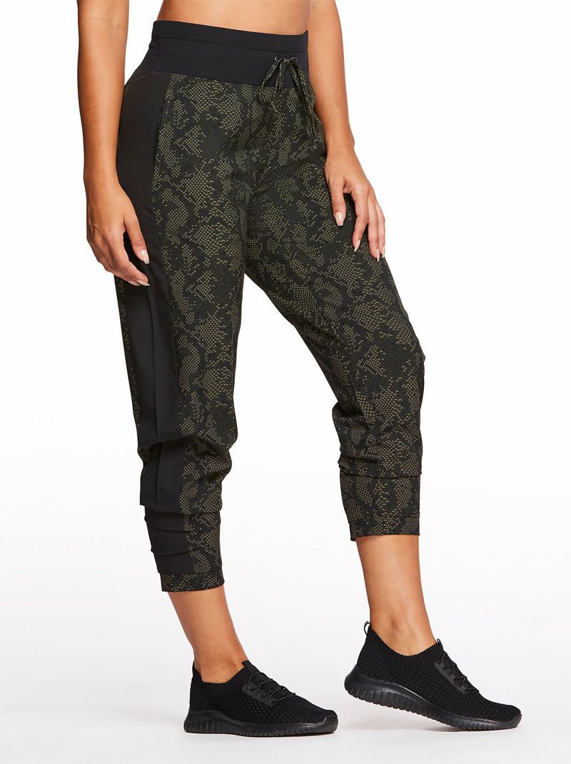 Calças Jessica Simpson Ella Woven Jogger Feminino Serpentine | 56870VOMA