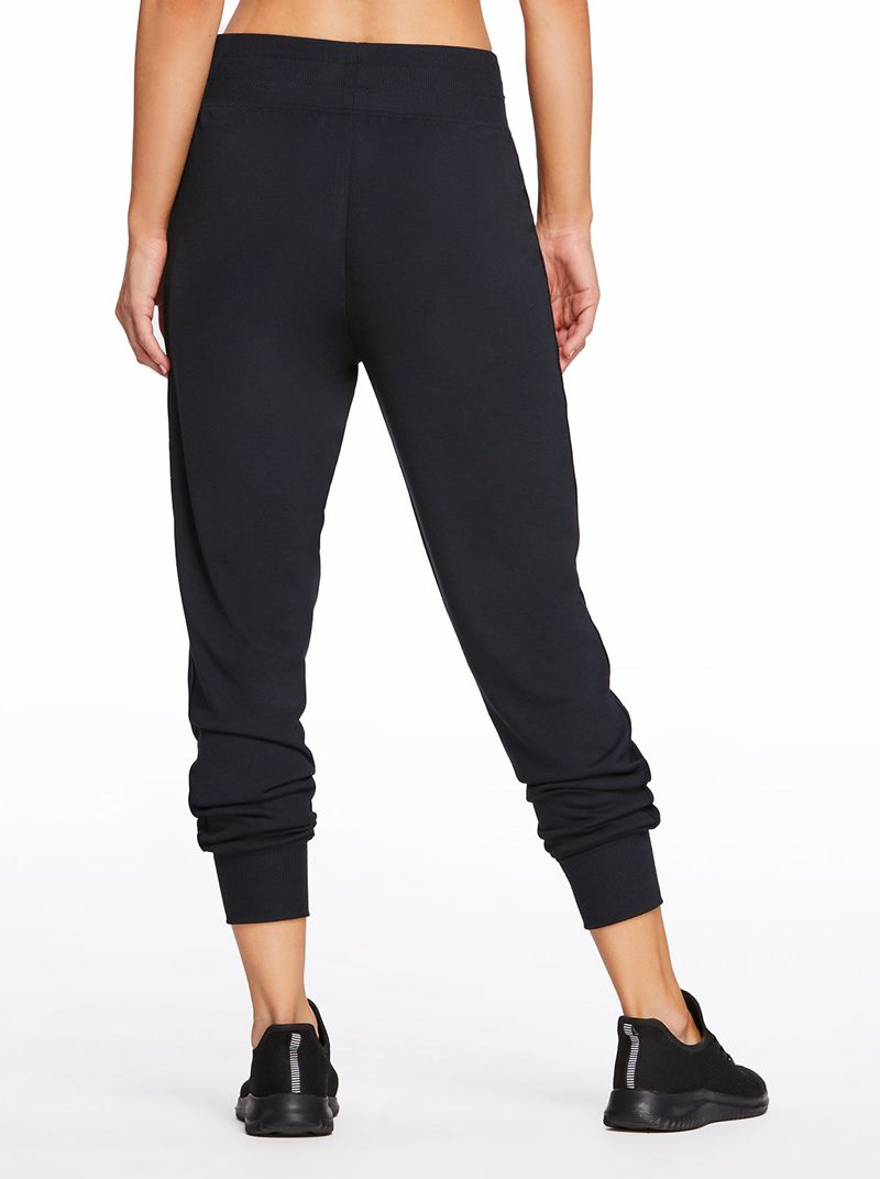 Calças Jessica Simpson Tanya Jogger Feminino Pretas | 09742SPGZ