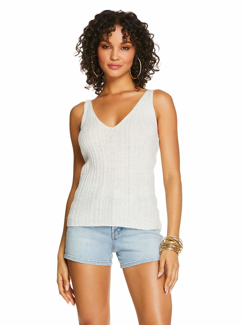 Camiseta Jessica Simpson Edith Feminino Branco | 14790ZJGS