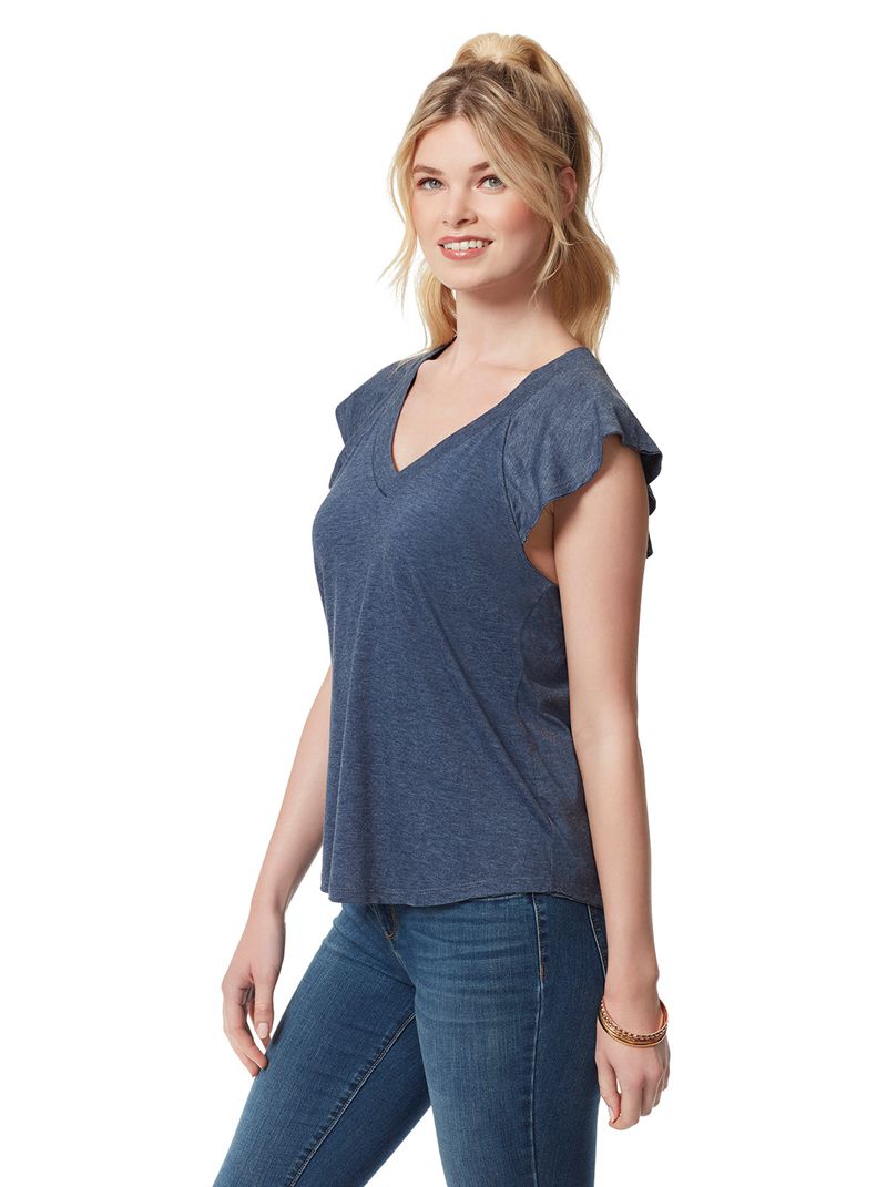 Camiseta Jessica Simpson Gracie Feminino Pretas | 82970GEID