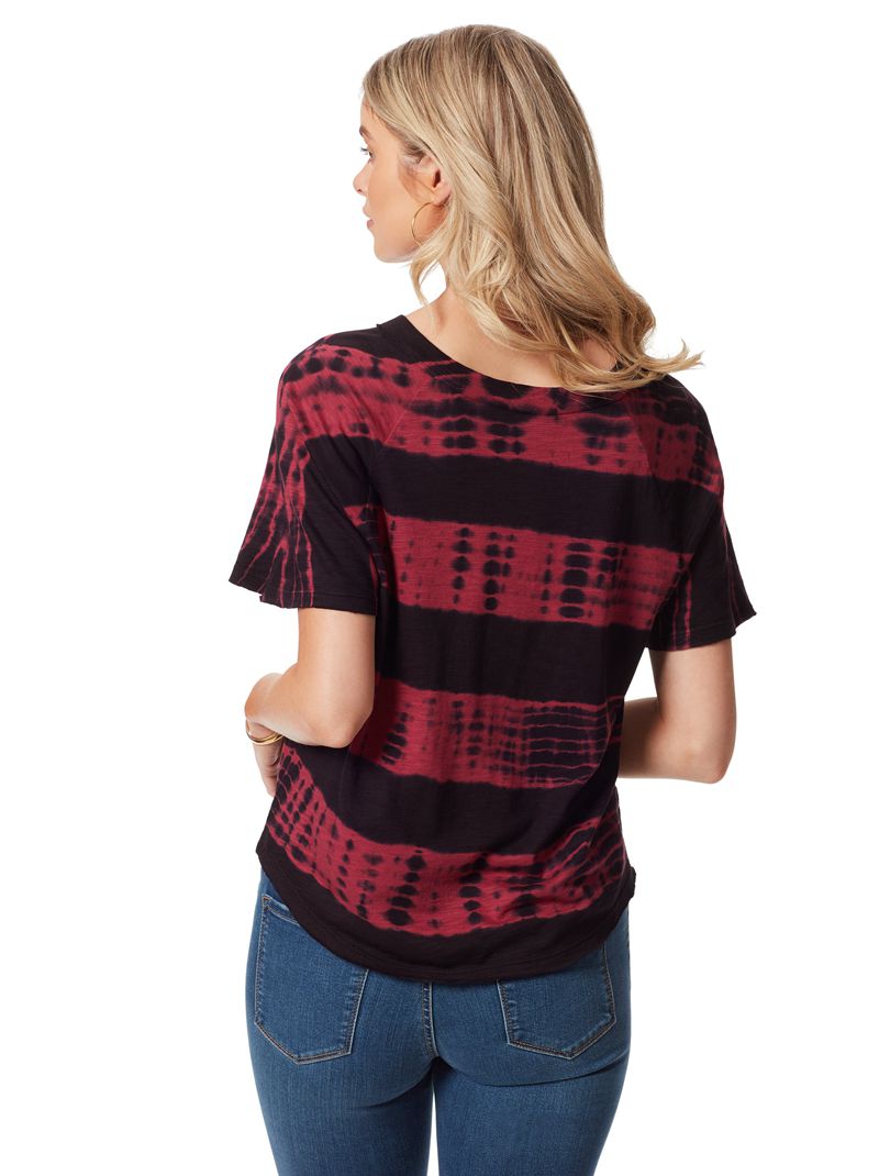 Camiseta Jessica Simpson Stevie Graphic Feminino Bordeaux | 09425WCPA