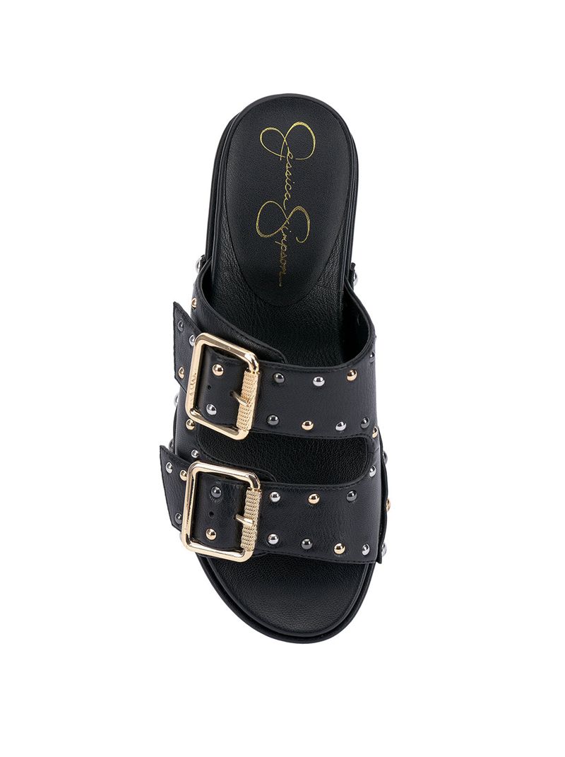 Chinelos Jessica Simpson Cyriss Feminino Pretas | 02853YVAU