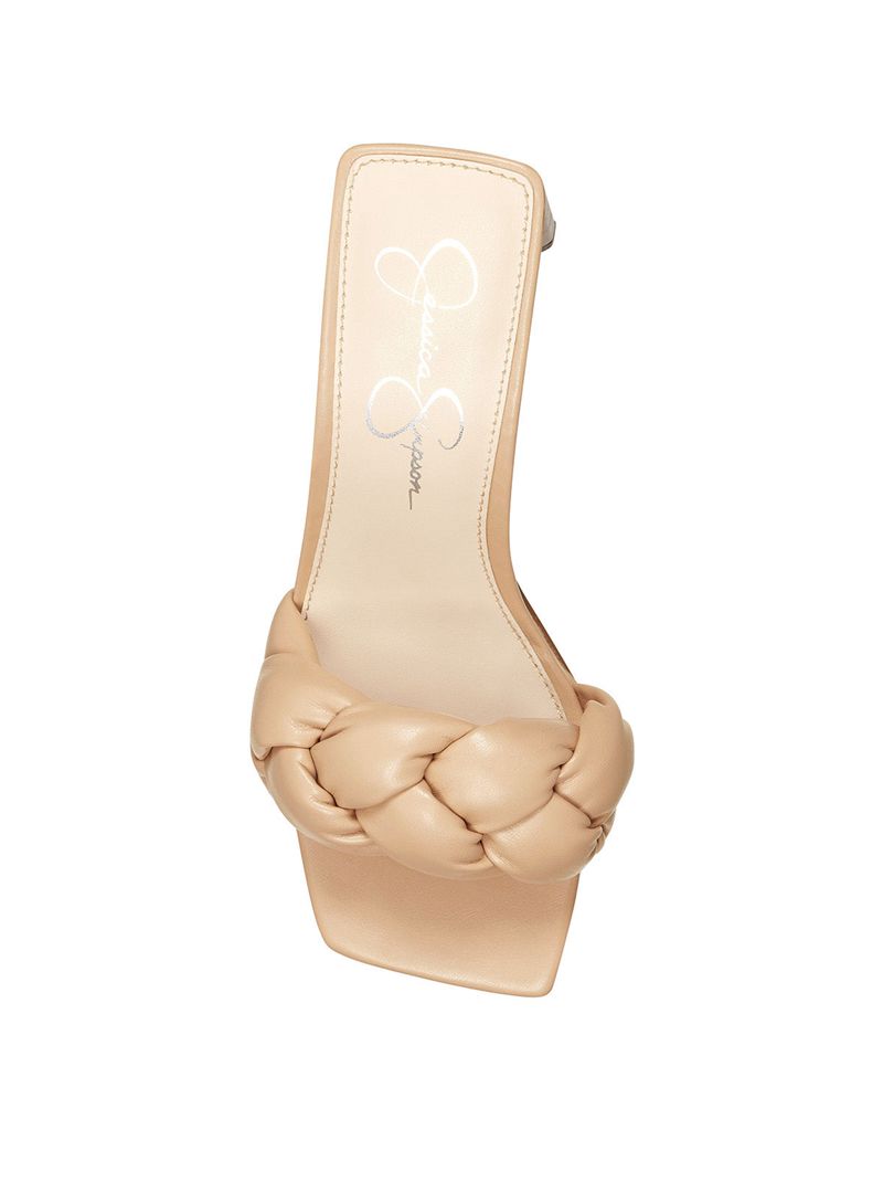 Chinelos Jessica Simpson Sassia Feminino Bege | 16420USFM