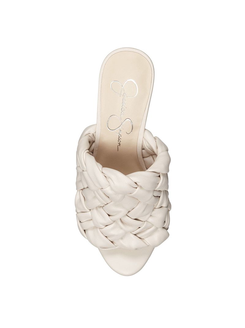 Chinelos Jessica Simpson Supira Feminino Branco | 71042GEBK