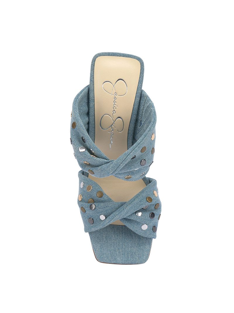 Chinelos Jessica Simpson Wavia Feminino Azul Claro Azuis | 16953TWAH