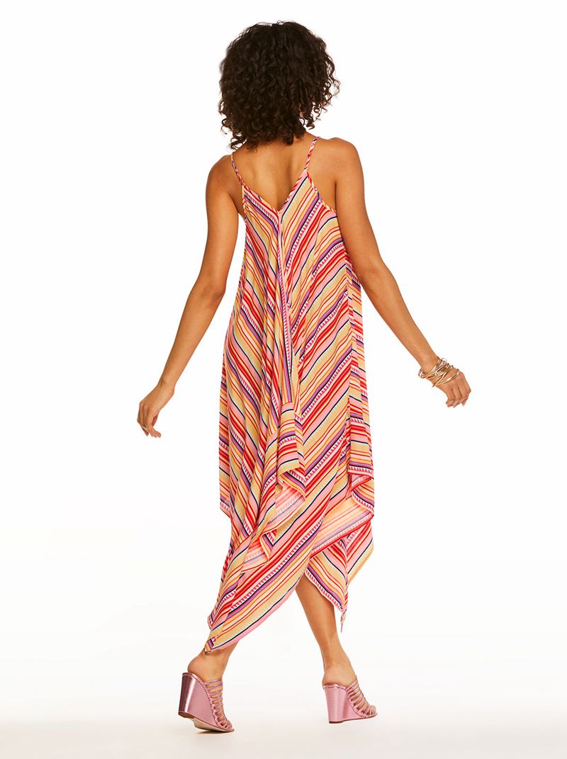 Cover Ups Jessica Simpson Escape to Pacific Renda Front Feminino Multicoloridas | 35201PEOD