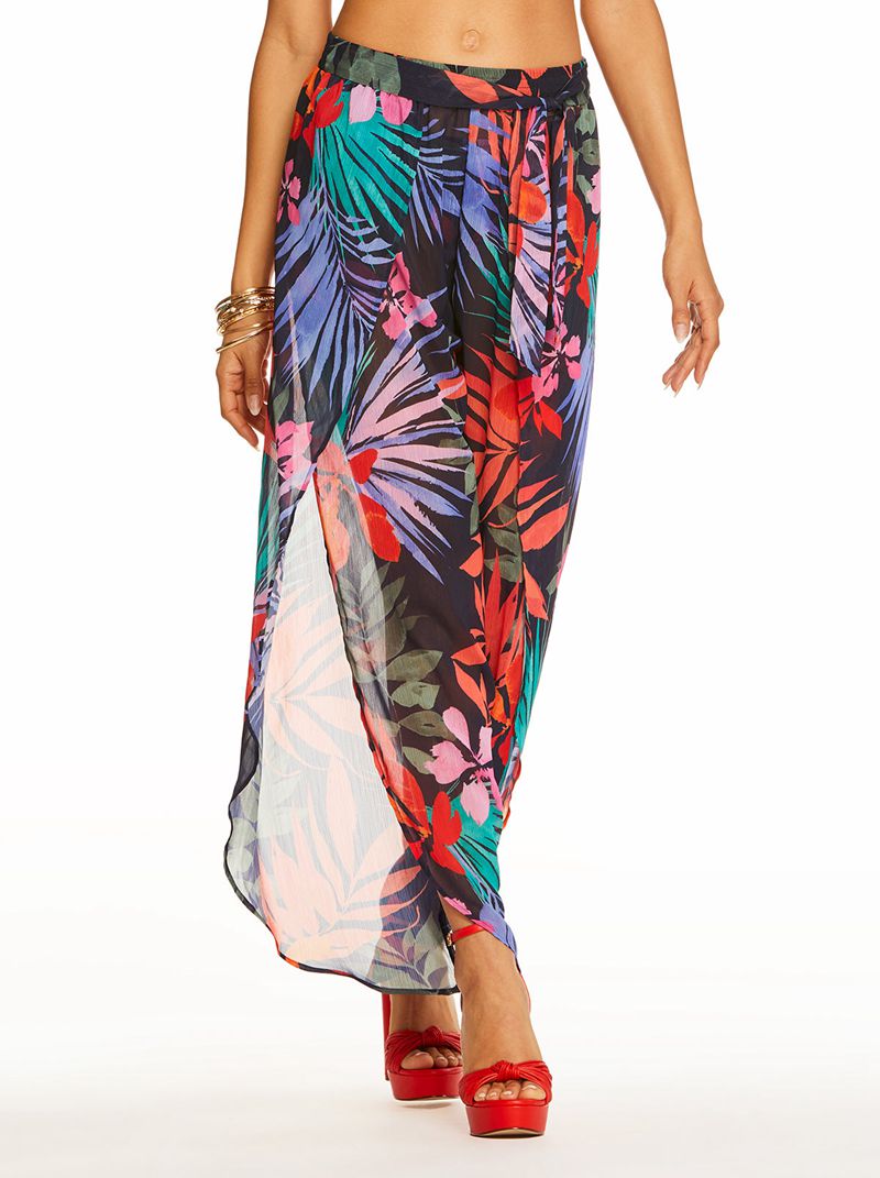 Cover Ups Jessica Simpson Island Paradise Beach Feminino Multicoloridas | 49358YRZU