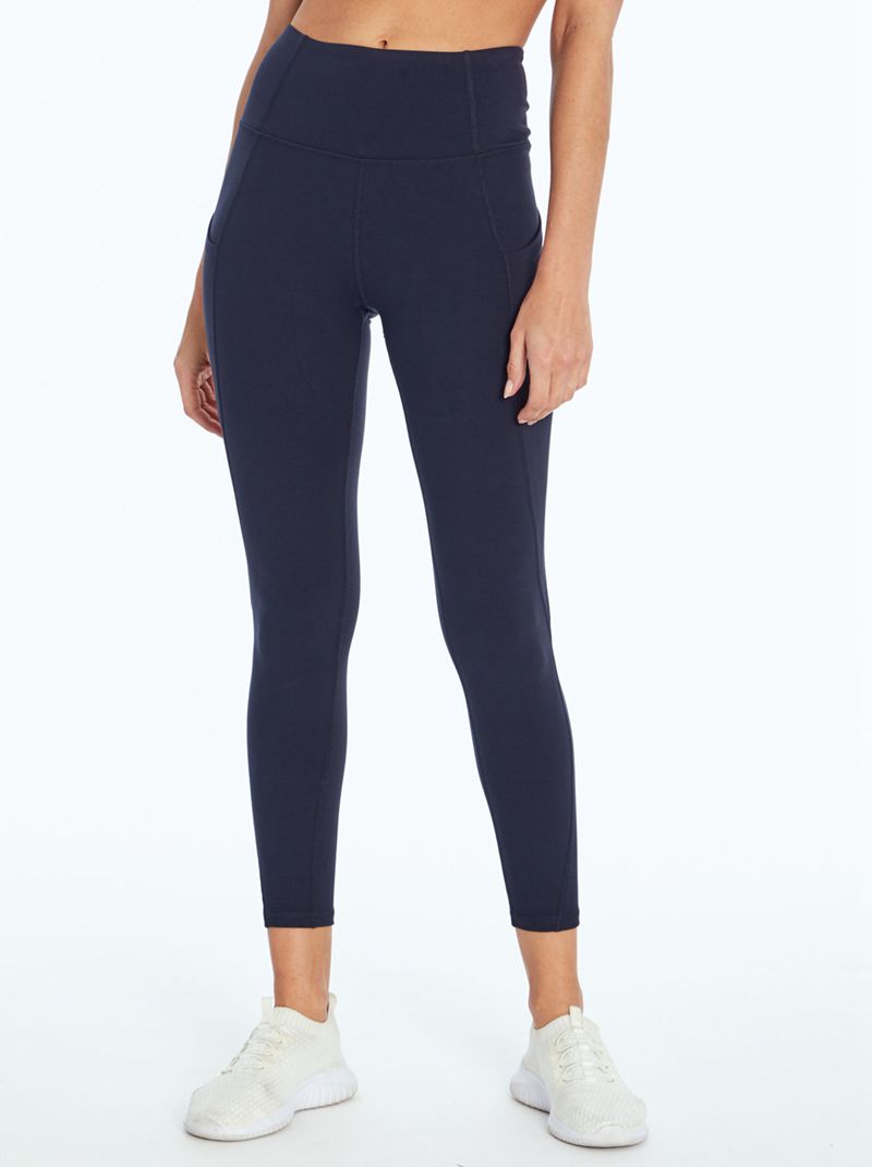 Leggings Jessica Simpson Tummy Control Solid Ankle Legg Feminino Azuis | 15380SFZW